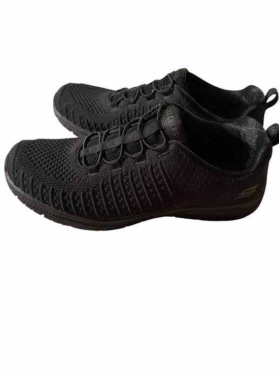 Skechers Shoes - Skechers  Black Knit memory foam Slip-On Walking Shoes